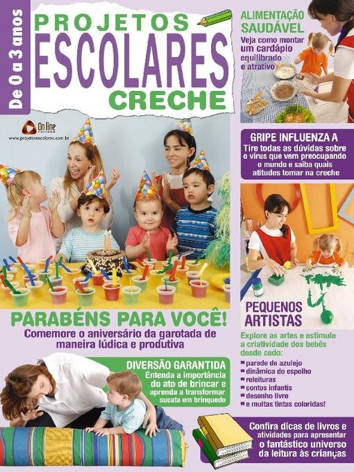 Title details for Projetos Escolares - Creche by Online Editora - Available